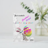 バーチャルイースターエッグ狩りはがき ポストカード (スタンド正面)