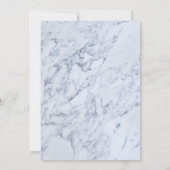 バーチャルウェディングシャワー マーブル招待状 招待状 (裏面)