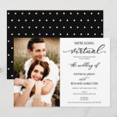 バーチャルウェディングフォトウェディング招待状 招待状 (正面/裏面)