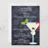 バーチャルクリスマスカクテルパーティーマルティーニ 招待状 (正面)