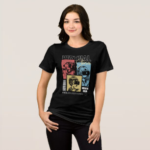 バーチャルストーリーズ レトロアニメVRゲーミング トライブレンドTシャツ