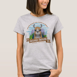 バーチャルトレック女子グレーTシャツ Tシャツ