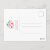 バーチャルベビーシャワーありがとう ポストカード (裏面)