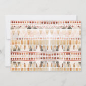 バーチャルベビーシャワーボーイサファリジャングル 招待状 (裏面)