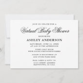 バーチャルベビーシャワーママ撮影へ 招待状 (裏面)