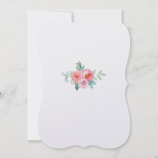 バーチャルベビーシャワー招待状VB10 セーブザデート (裏面)