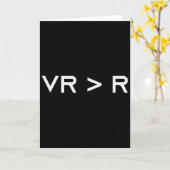 バーチャルリアリティはリアリティを超えている。面白いVR カード (黄色い花)