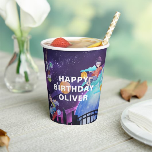 バーチャルリアリティゲーム誕生日 紙コップ (インサイチュ)