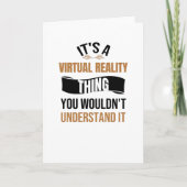 バーチャルリアリティゲーム | VRゲーマー VRゲームギフト カード (正面)