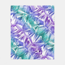 バーチャルリアリティ反転パステル：フリースブランケット フリースブランケット