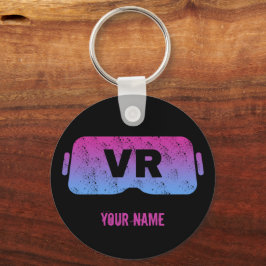 バーチャルリアリティVRヴィンテージゲーマービデオグラス キーホルダー