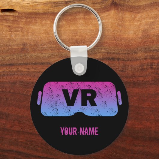 バーチャルリアリティVRヴィンテージゲーマービデオグラス キーホルダー (正面)