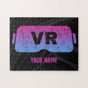 バーチャルリアリティVRヴィンテージゲーマービデオグラス ジグソーパズル