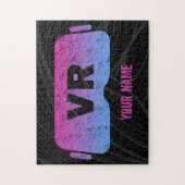 バーチャルリアリティVRヴィンテージゲーマービデオグラス ジグソーパズル (縦)