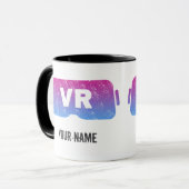 バーチャルリアリティVRヴィンテージゲーマービデオグラス マグカップ (正面左)