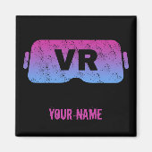 バーチャルリアリティVRヴィンテージゲーマービデオグラス マグネット (正面)