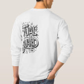 バーチャルヴァンガード長袖Tシャツ🎮👕 Tシャツ (裏面)