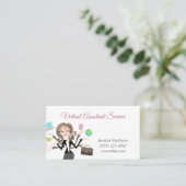 バーチャル事務次官補サービス事業 名刺 (スタンド正面)