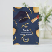 バーチャル卒業ありがとうございました サンキューカード (スタンド正面)