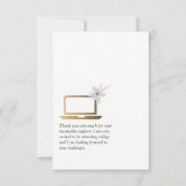 バーチャル卒業ありがとうございました サンキューカード (裏面)