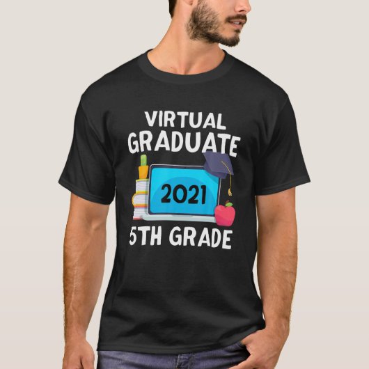 バーチャル卒業生2021年第5期卒業生D Tシャツ (正面)