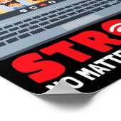 バーチャル幼稚園おもしろい100日の校内茶会 ポスター (角)