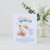 バーチャル復活祭エッグ狩り!ビデオチャット招待状 (スタンド正面)