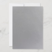 バーチャル結婚ズホワイトシルバーブラックタイポグラフィ (裏面)