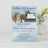 バーチャル誕生日パーティードラゴンワイバーン 招待状 (スタンド正面)