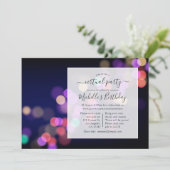 バーチャル誕生日パーティー 招待状 (スタンド正面)