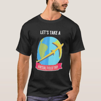 バーチャル遠足先生 Tシャツ
