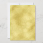 バーチャル金ゴールドレッドブラッククリスマスパーティー 招待状 (裏面)