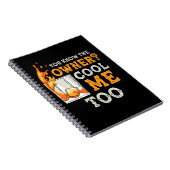 バーテおもしろいンダーとバーキーパージョーク混合学者 ノートブック (右側)