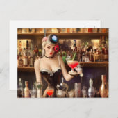 バーテンかわいらしダー ポストカード (正面/裏面)