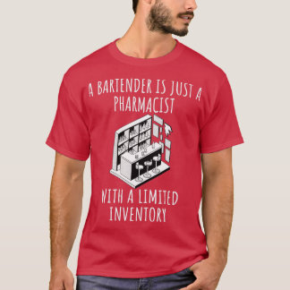 バーテンダーおもしろいことわざ30 Tシャツ