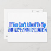 バーテンダーことわざ ポストカード (正面/裏面)