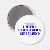 バーテンダーのガールフレンド マグネット (正面/裏面)