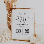 バーテンダーのサイン結婚にバーのサインを 台座サイン