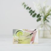 バーテンダーのマルガリータの名刺 名刺 (スタンド正面)