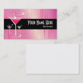 バーテンダーの上品な名刺 名刺 (正面/裏面)