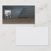 バーテンダーの名刺 名刺 (正面/裏面)