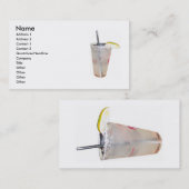 バーテンダーの名刺 名刺 (正面/裏面)