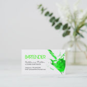 バーテンダーの名刺 名刺 (スタンド正面)