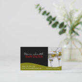 バーテンダーの名刺 名刺 (スタンド正面)