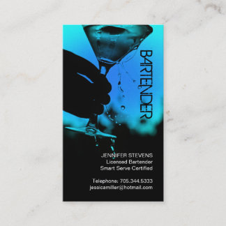 バーテンダーの名刺 名刺