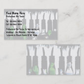 バーテンダーの名刺 名刺 (正面/裏面)