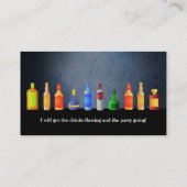 バーテンダーの名刺 名刺 (裏面)