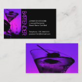 バーテンダーの名刺 名刺 (正面/裏面)