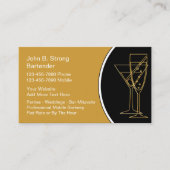 バーテンダーの名刺 名刺 (正面)