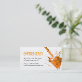 バーテンダーの名刺 名刺 (スタンド正面)